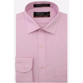 Pink Plain Formal Shirt