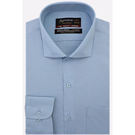 Sky Blue Plain Formal Shirt