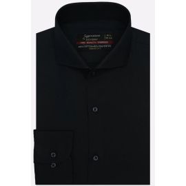Navy Blue Plain Formal Shirt