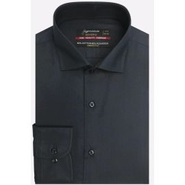 Navy Blue Plain Formal Shirt
