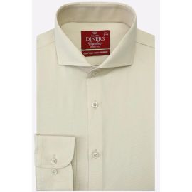 Khaki Plain Formal Shirt