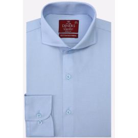Sky Blue Plain Formal Shirt