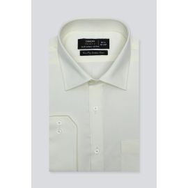 Cream Formal Shirt
