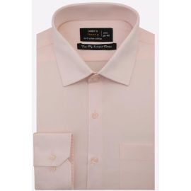 Pink Plain Formal Shirt