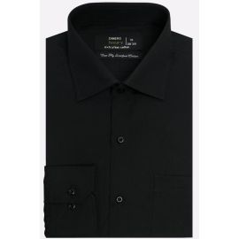 Black Plain Formal Shirt