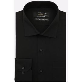 Black Plain Formal Shirt