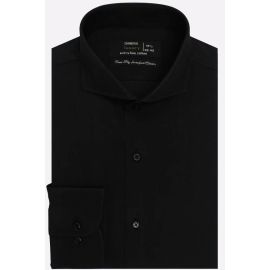 Black Plain Formal Shirt
