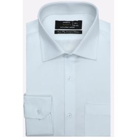 Off White Self Textured Formal Shirt