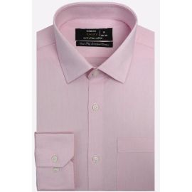 Pink Plain Formal Shirt