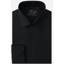 Black Plain Formal Shirt