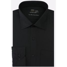 Black Plain Formal Shirt