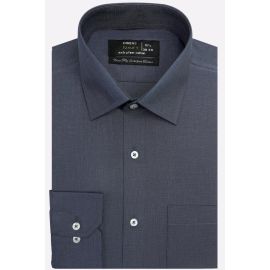 D-Blue Plain Formal Shirt