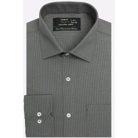 Grey Check Formal Shirt