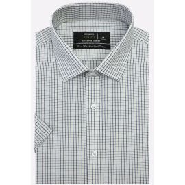 Blue Check Formal Shirt (Half Sleeves)