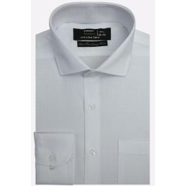 White Self Formal Shirt
