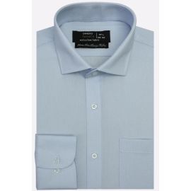 Sky-Blue Self Formal Shirt