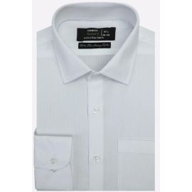 White Self Formal Shirt