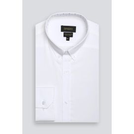 White Plain Casual Shirt