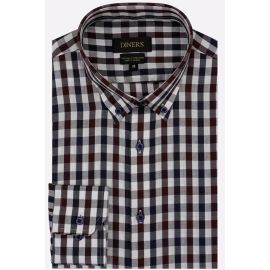 Multicolor Gingham Check Casual Shirt