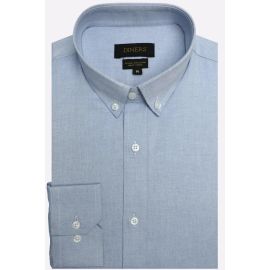 Sky Blue Plain Casual Shirt