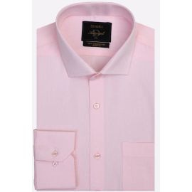 Pink Self Formal Autograph Shirt