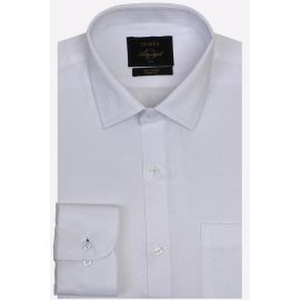 White Dobby Formal Autograph Shirt