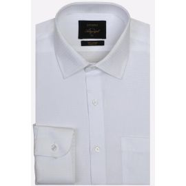 White Dobby Formal Autograph Shirt