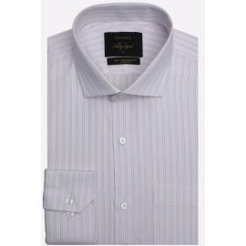 Pink Stripes Formal Autograph Shirt