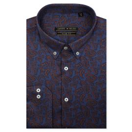 Casual Milano Shirt SKU: AM26642-D-BLUE