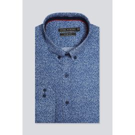 Blue Casual Milano Shirt