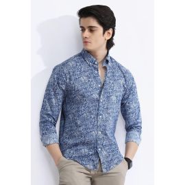 Blue Casual Milano Shirt