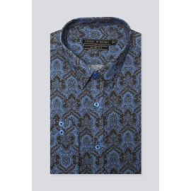 Multicolor Printed Casual Milano Shirt