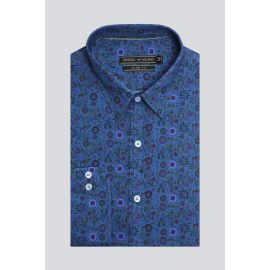 Multicolor Printed Casual Milano Shirt