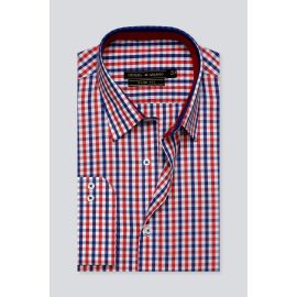 Multicolor Gingham Check Casual Milano Shirt