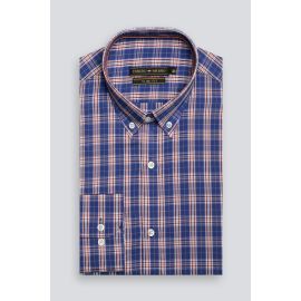 Multicolor Glen Plaid Check Casual Shirt