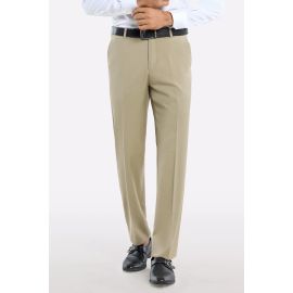 Fawn Regular Fit Formal Trouser