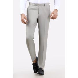 Sand Regular Fit Formal Trouser