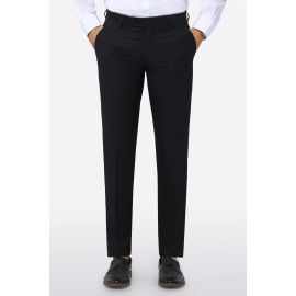 Black Slim Fit Formal Trouser