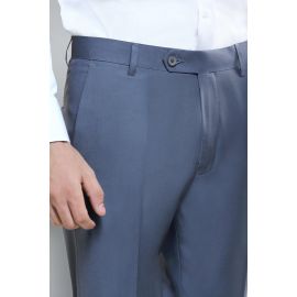 Dark Grey Smart Fit Formal Trouser