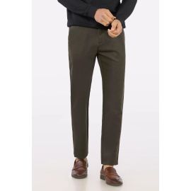 Green Smart Fit Cotton Chino
