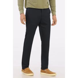 Navy Blue Smart Fit Cotton Chino