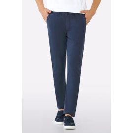 Navy Smart Fit Cotton Chino