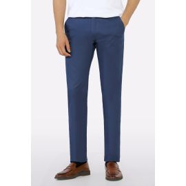 Navy Smart Fit Cotton Chino