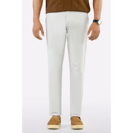 Light Grey Smart Fit Cotton Chino