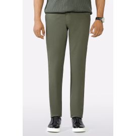 Olive Smart Fit Cotton Chino