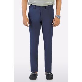 Navy Blue Smart Fit Cotton Chino