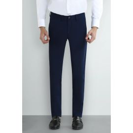Royal Blue Smart Fit Cotton Chino