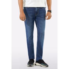 Dark Blue Modern Slim Fit Jeans