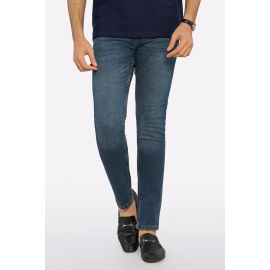 Blue Tailored Slim Fit Jeans