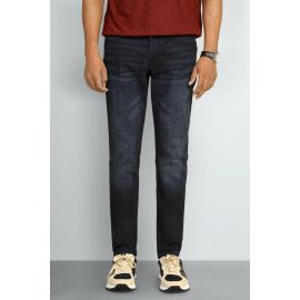 Dark Blue Modern Slim Fit Jeans